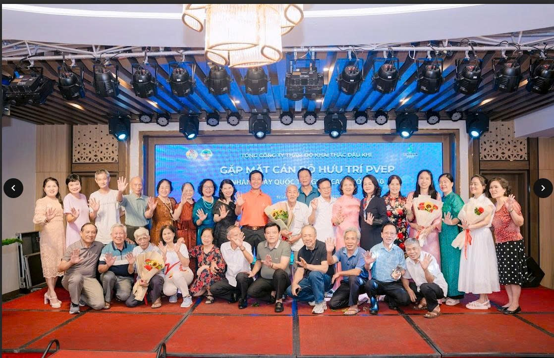 PVEP tổ chức gặp mặt cán bộ hưu trí nhân Ngày Quốc tế Người cao tuổi 1/10 PVEP tổ chức gặp mặt cán bộ hưu trí nhân Ngày Quốc tế Người cao tuổi 1/10