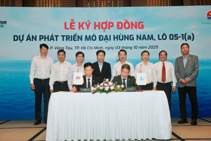 PVEP POC và Vietsovpetro tổ chức Lễ Ký kết Hợp đồng EPCI dự án phát triển mỏ Đại Hùng Nam, Lô 05 -1(a) PVEP-POC và Vietsovpetro ký kết hợp đồng EPCI dự án phát triển mỏ Đại Hùng Nam, Lô 05-1(a)