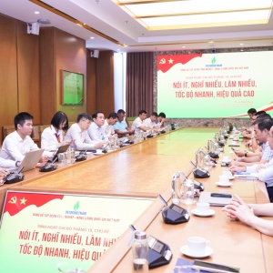 [Chùm ảnh] Đảng bộ BMQL&ĐH Petrovietnam quán triệt tinh thần “Nói ít, nghĩ nhiều, làm nhiều, tốc độ nhanh, hiệu quả cao”