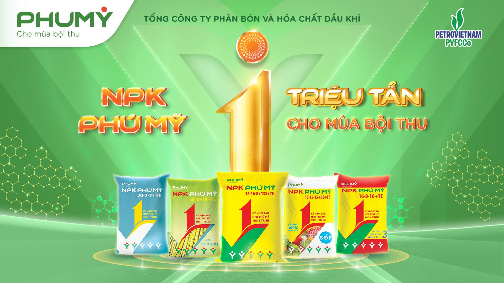 NPK Phú Mỹ: Triệu tấn kết nối – Cho mùa bội thu NPK Phú Mỹ: Triệu tấn kết nối – Cho mùa bội thu