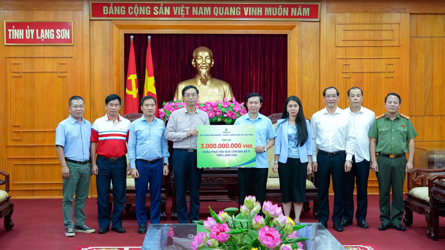 Petrovietnam chung tay cùng Bắc Ninh, Lạng Sơn vượt qua bão lũ lịch sử