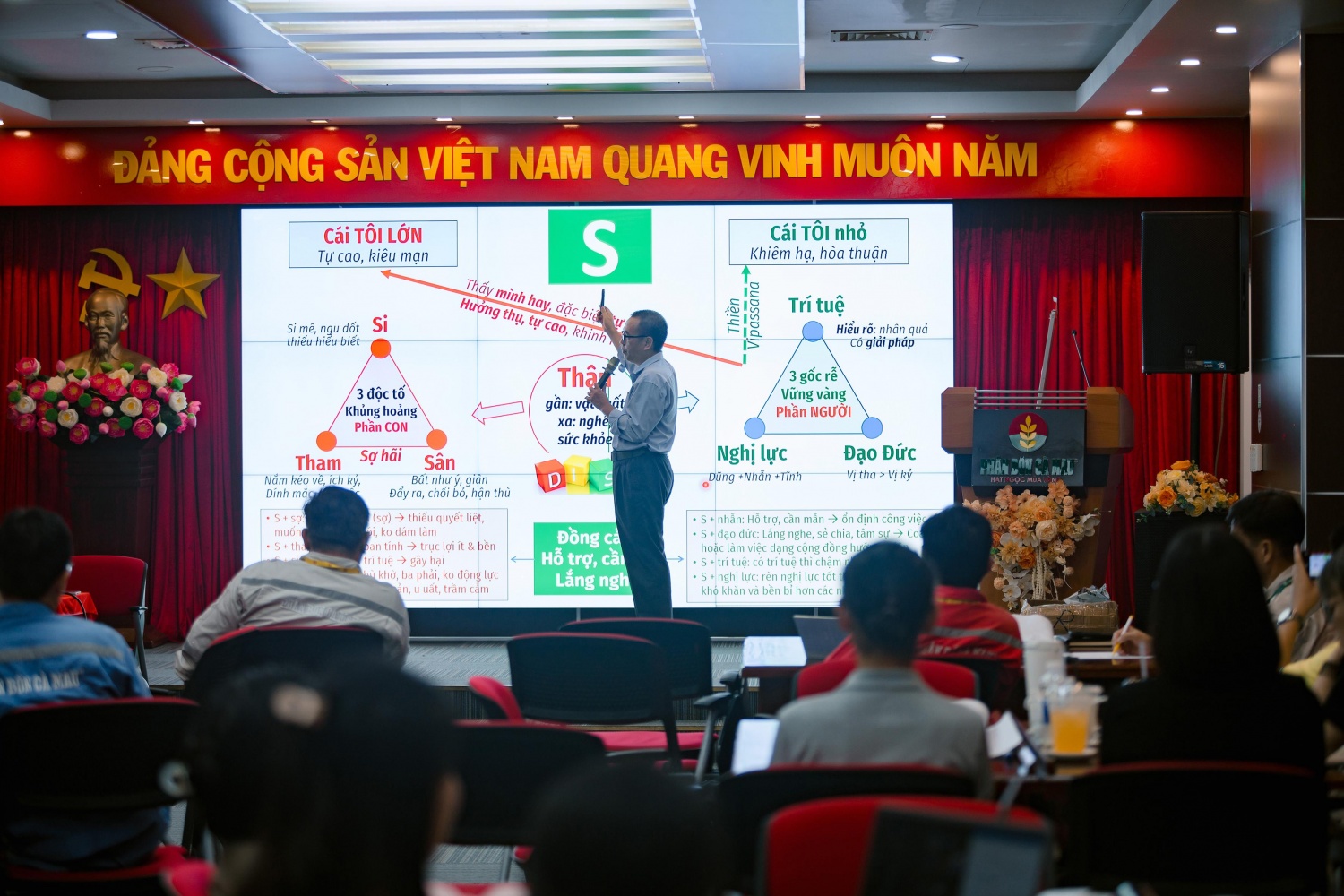 “Thấu hiểu nhân tâm - Nâng tầm lãnh đạo”: Hành trình phát triển con người tại Nhà máy Đạm Cà Mau “Thấu hiểu nhân tâm - Nâng tầm lãnh đạo”: Hành trình phát triển con người tại Nhà máy Đạm Cà Mau