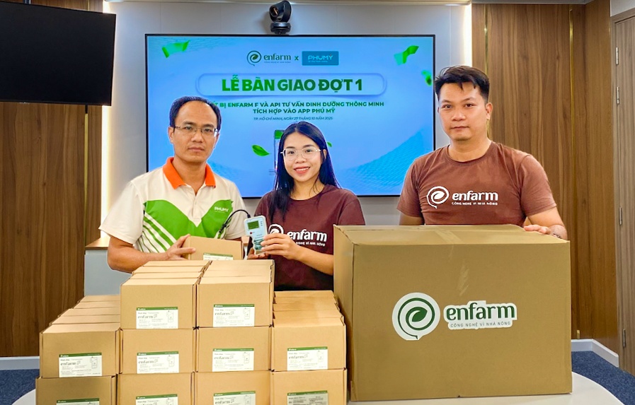 PVFCCo - Phú Mỹ hợp tác cùng Enfarm: Bước tiến lớn trong chuyển đổi số nông nghiệp Việt Nam PVFCCo - Phú Mỹ hợp tác cùng Enfarm: Bước tiến lớn trong chuyển đổi số nông nghiệp Việt Nam