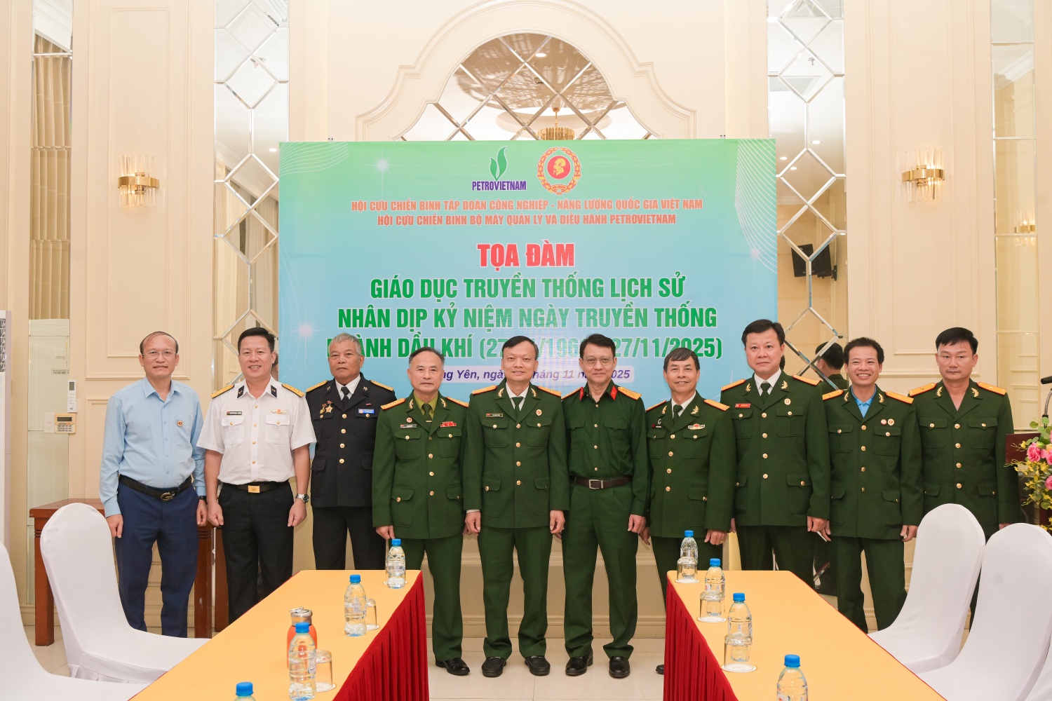 Hội CCB BMQL&ĐH Petrovietnam tổ chức sinh hoạt chuyên đề “Tiên phong - Vượt trội - Bền vững - Toàn cầu” Hội CCB BMQL&ĐH Petrovietnam tổ chức sinh hoạt chuyên đề “Tiên phong - Vượt trội - Bền vững - Toàn cầu”