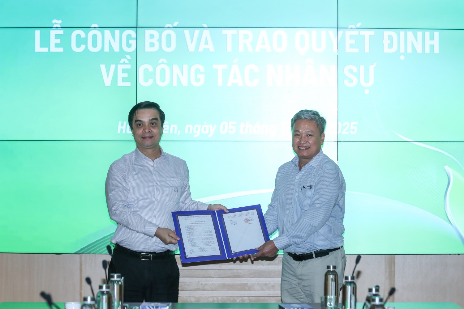 PVPGB công bố bổ nhiệm Giám đốc NMNĐ Thái Bình 2 PVPGB - Thái Bình 2
