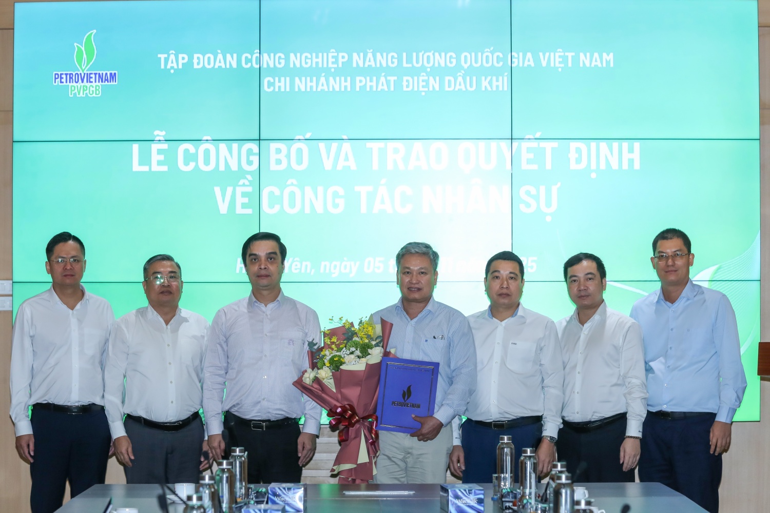 PVPGB công bố bổ nhiệm Giám đốc NMNĐ Thái Bình 2 PVPGB - Thái Bình 2