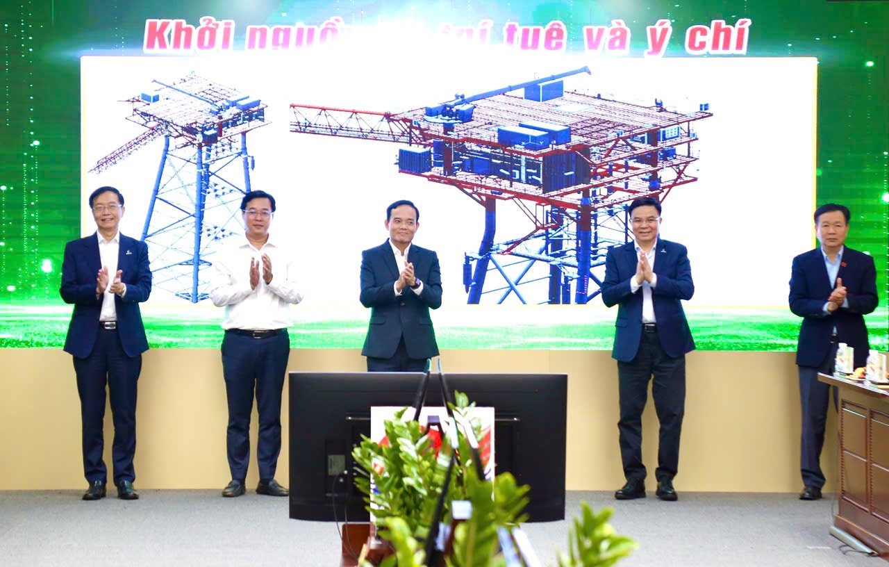 Vietsovpetro khánh thành giàn đầu giếng BK-24