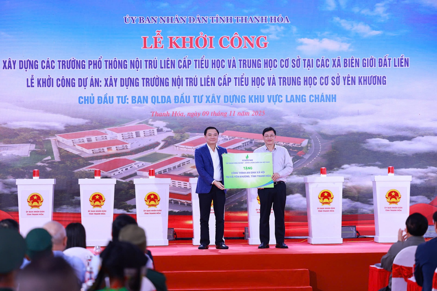 Khởi công Công trình Trường nội trú xã Yên Khương: Thắp sáng tri thức nơi biên cương