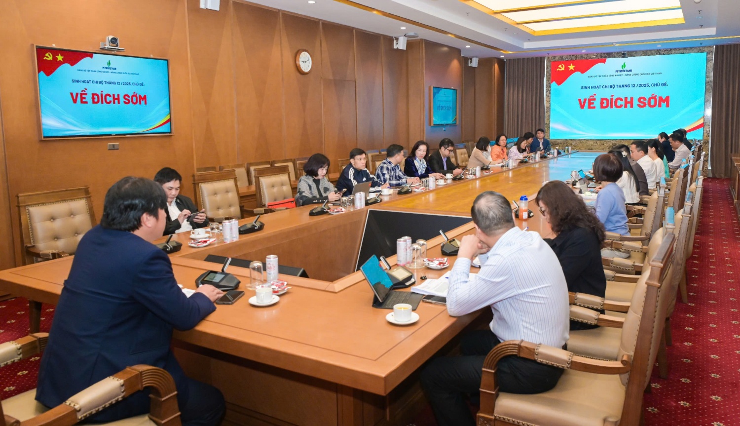 Đảng bộ BMQL&ĐH Petrovietnam quán triệt tinh thần thi đua 