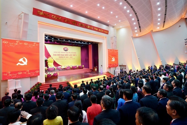 TP.HCM chính thức bước vào kỷ nguyên mới: Bế mạc Đại hội Đảng bộ lần thứ I với tầm nhìn Siêu đô thị quốc tế 2045 TPHCM chính thức bước vào kỷ nguyên mới với tầm nhìn