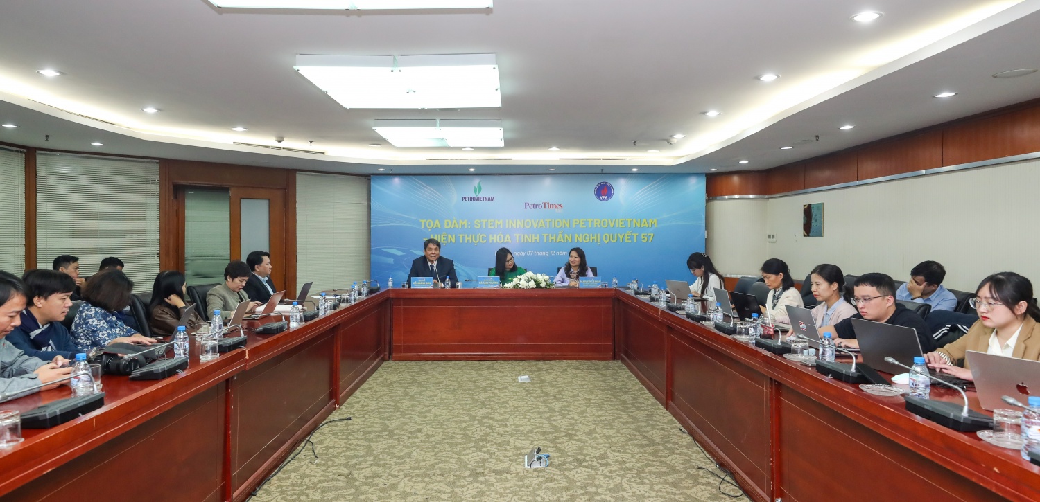 [Trực tiếp] Tọa đàm “STEM Innovation Petrovietnam” - Hiện thực hóa tinh thần Nghị quyết 57