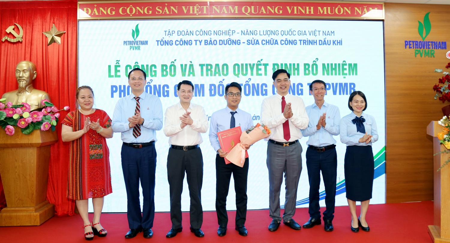 PVMR công bố Quyết định bổ nhiệm Phó Tổng giám đốc