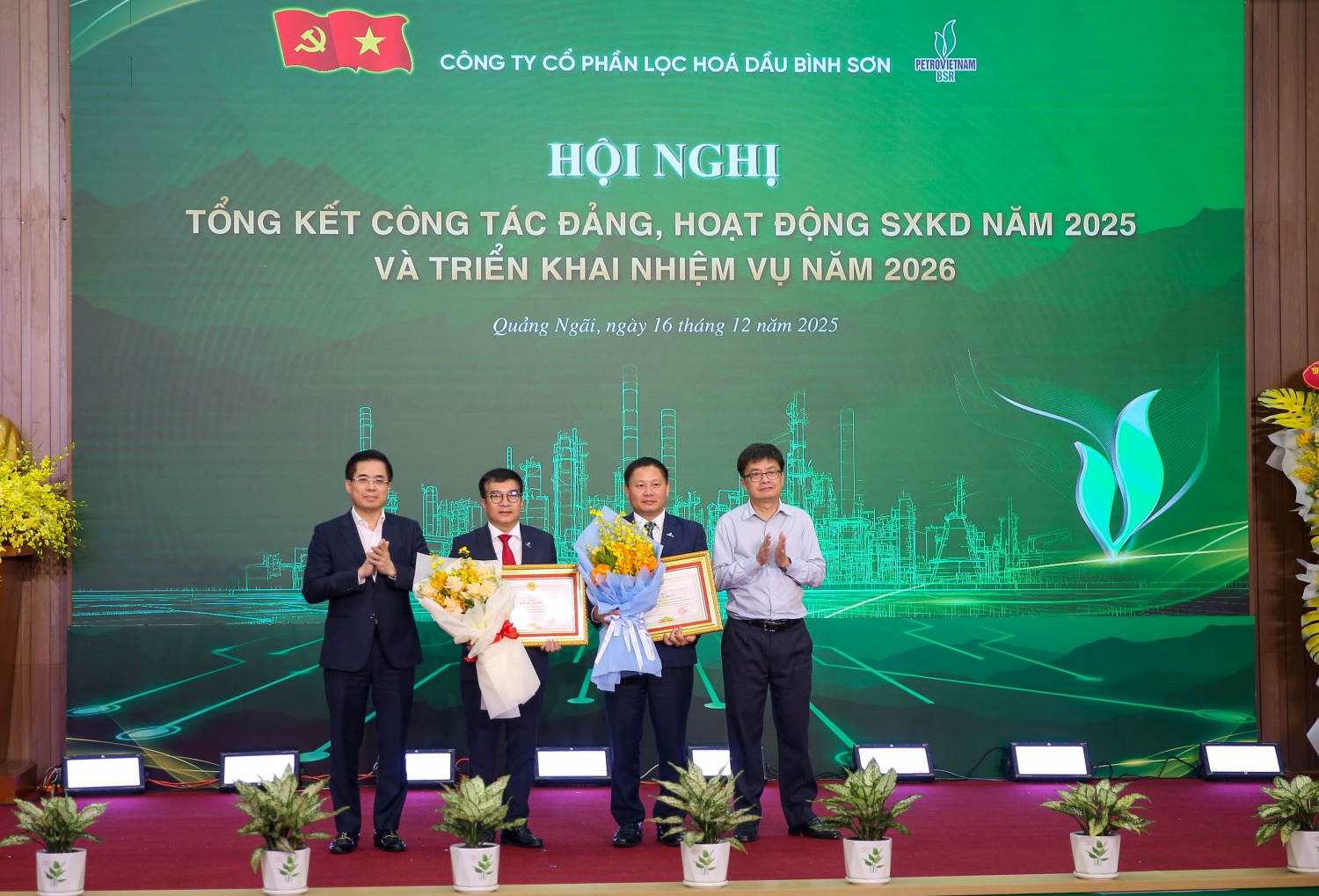 BSR tổ chức Hội nghị tổng kết công tác Đảng, hoạt động SXKD năm 2025 và triển khai nhiệm vụ năm 2026