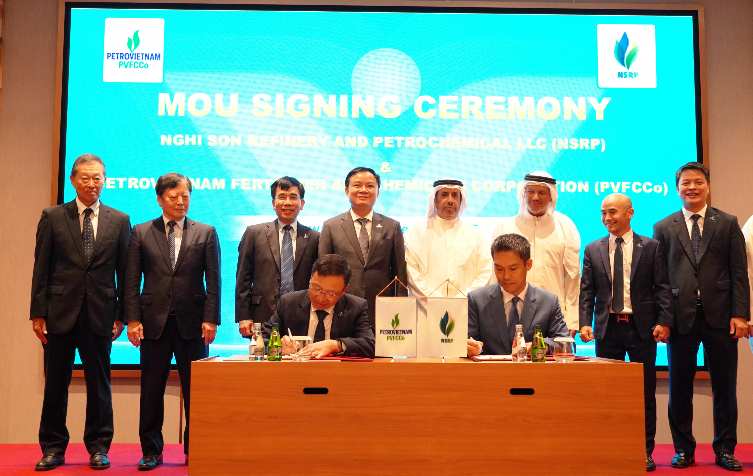 Strategic cooperation agreement signed between PVFCCo - Phu My and NSRP
