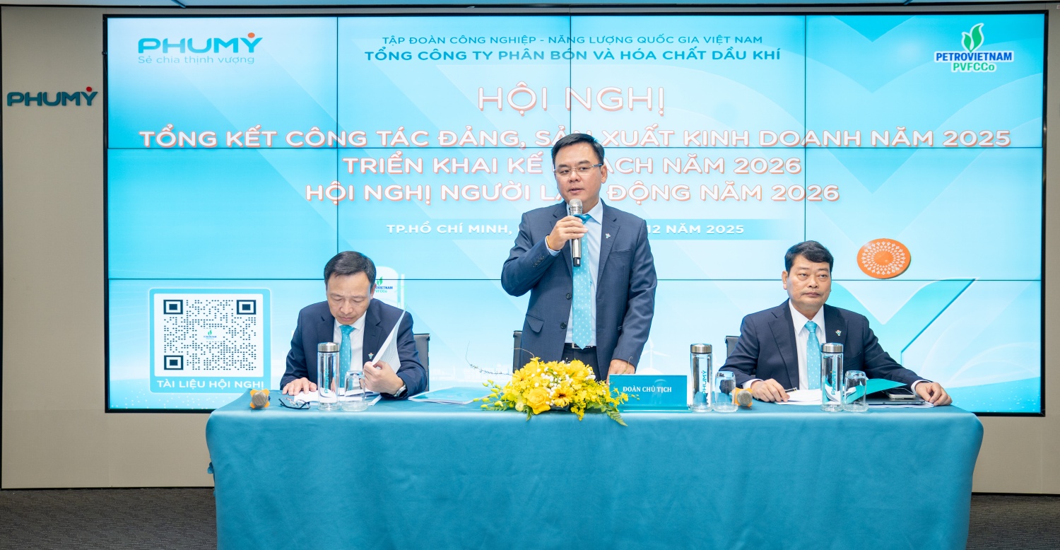 PVFCCo - Phú Mỹ hoàn thành toàn diện kế hoạch quản trị năm 2025