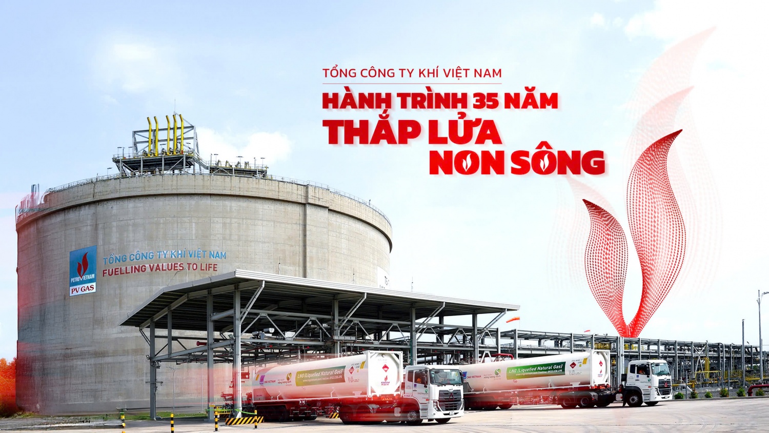 PV GAS đã hoàn chỉnh chuỗi cung ứng khí thiên nhiên bằng đường ống, đường thủy, đường bộ và đường sắt PV GAS đã hoàn chỉnh chuỗi cung ứng khí thiên nhiên bằng đường ống, đường thủy, đường bộ và đường sắt