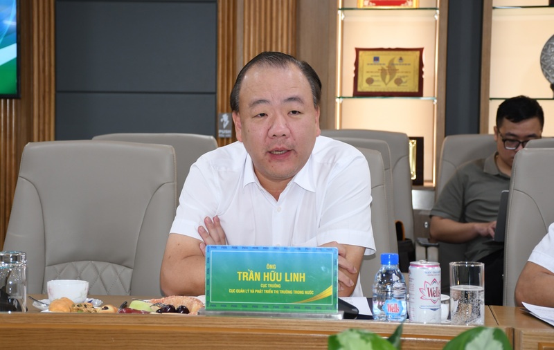 Ông Trần Hữu Linh - Cục trưởng Cục Quản lý và Phát triển thị trường trong nước, đại diện Đoàn công tác Bộ Công Thương. Ảnh: Thanh Minh Ông Trần Hữu Linh - Cục trưởng Cục Quản lý và Phát triển thị trường trong nước, đại diện Đoàn công tác Bộ Công Thương. Ảnh: Thanh Minh