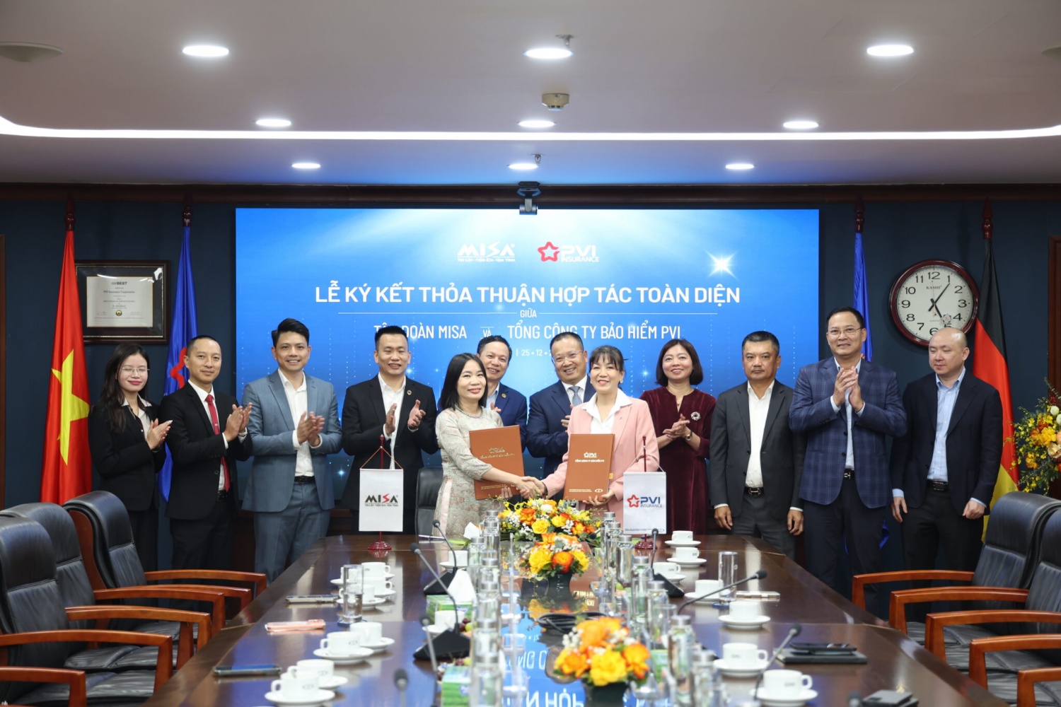 Bảo hiểm PVI và Tập đoàn MISA ký kết thỏa thuận hợp tác chiến lược Bảo hiểm PVI và Tập đoàn MISA ký kết thỏa thuận hợp tác chiến lược