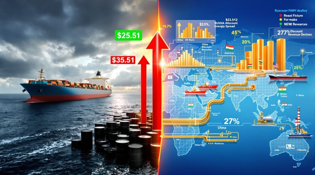 Dòng chảy dầu thô Nga dịch chuyển sang phía Đông