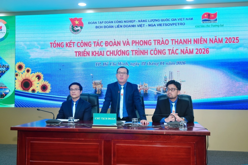 Tuổi trẻ Vietsovpetro: Dấu ấn sáng tạo và tinh thần xung kích trong năm 2025 Tuổi trẻ Vietsovpetro: Dấu ấn sáng tạo và tinh thần xung kích trong năm 2025