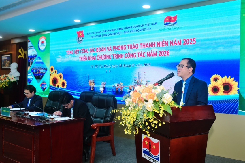 Tuổi trẻ Vietsovpetro: Dấu ấn sáng tạo và tinh thần xung kích trong năm 2025 Tuổi trẻ Vietsovpetro: Dấu ấn sáng tạo và tinh thần xung kích trong năm 2025