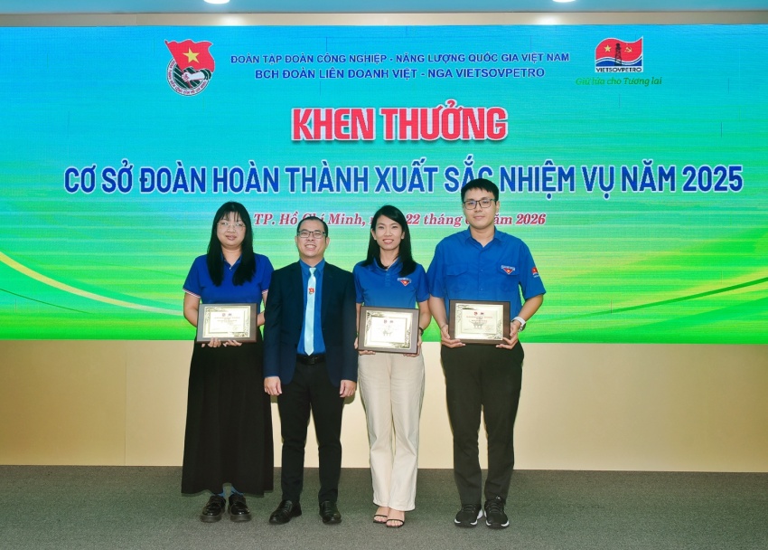 Tuổi trẻ Vietsovpetro: Dấu ấn sáng tạo và tinh thần xung kích trong năm 2025 Tuổi trẻ Vietsovpetro: Dấu ấn sáng tạo và tinh thần xung kích trong năm 2025