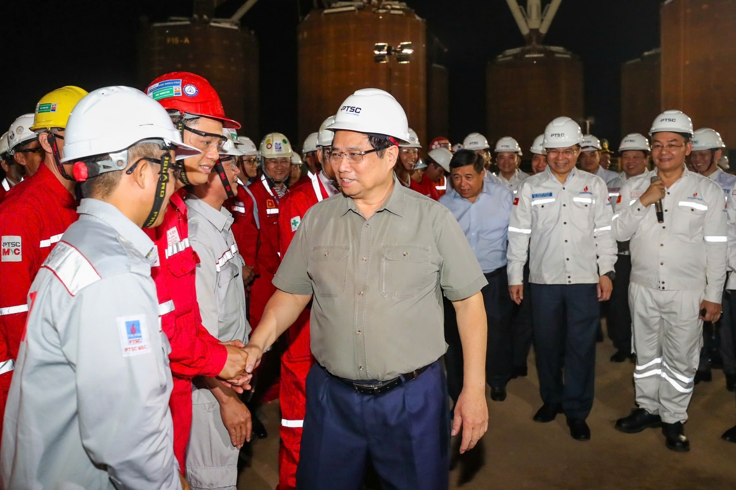 Cảng dịch vụ dầu khí, năng lượng chiến lược của Petrovietnam tại Bà Rịa - Vũng Tàu (TP HCM) Cảng dịch vụ dầu khí, năng lượng chiến lược của Petrovietnam tại Bà Rịa - Vũng Tàu (TP HCM)