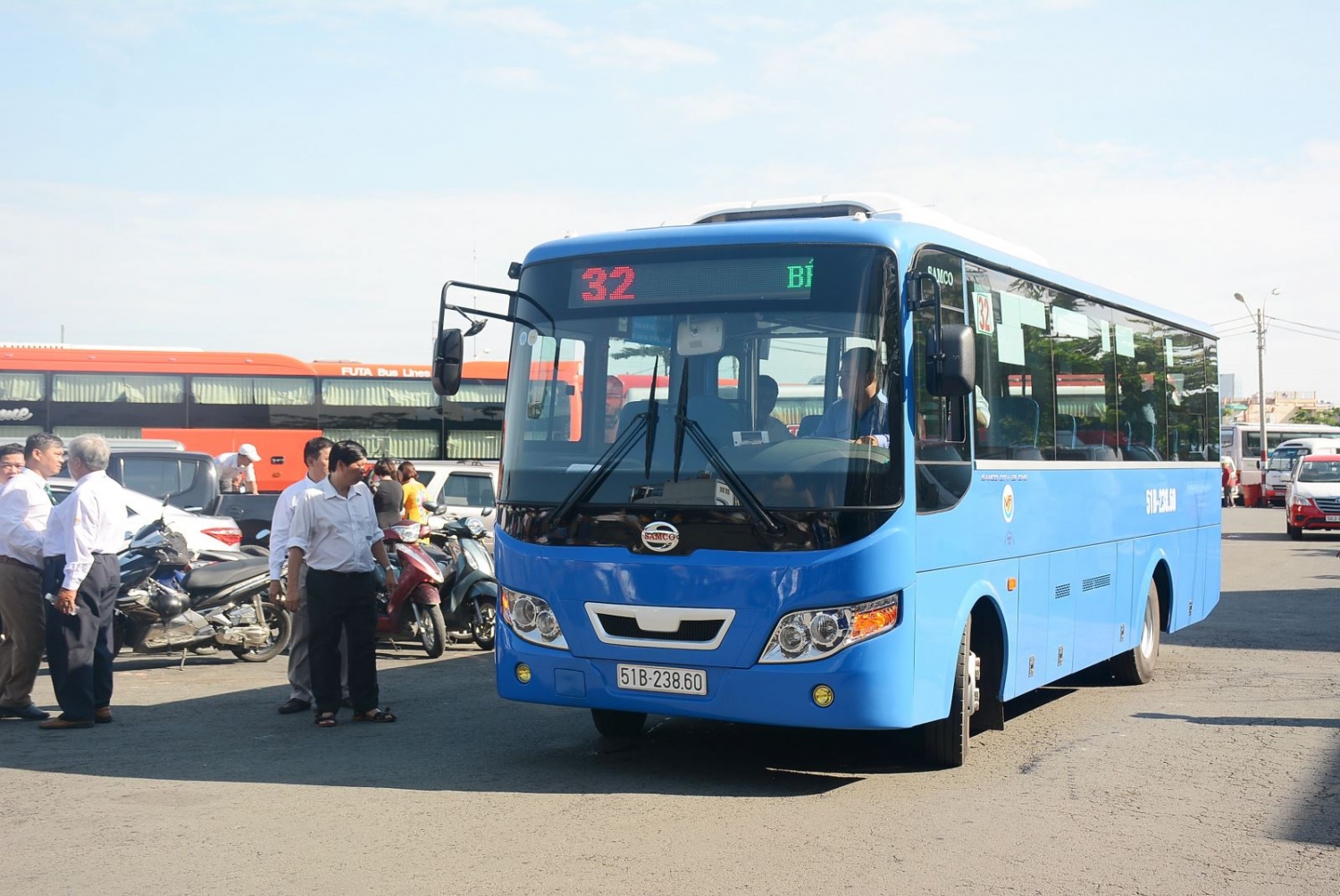 Hệ thống xe buýt sử dụng CNG góp phần giảm phát thải giao thông tại TP HCM