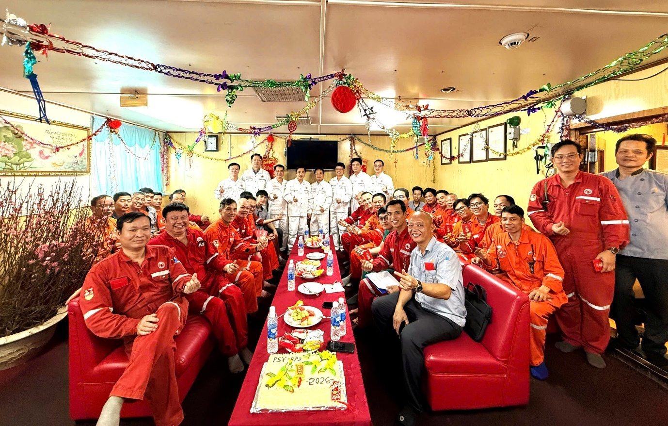 Công đoàn Vietsovpetro lan tỏa yêu thương, chăm lo Tết cho đoàn viên, người lao động Công đoàn Vietsovpetro lan tỏa yêu thương, chăm lo Tết cho đoàn viên, người lao động