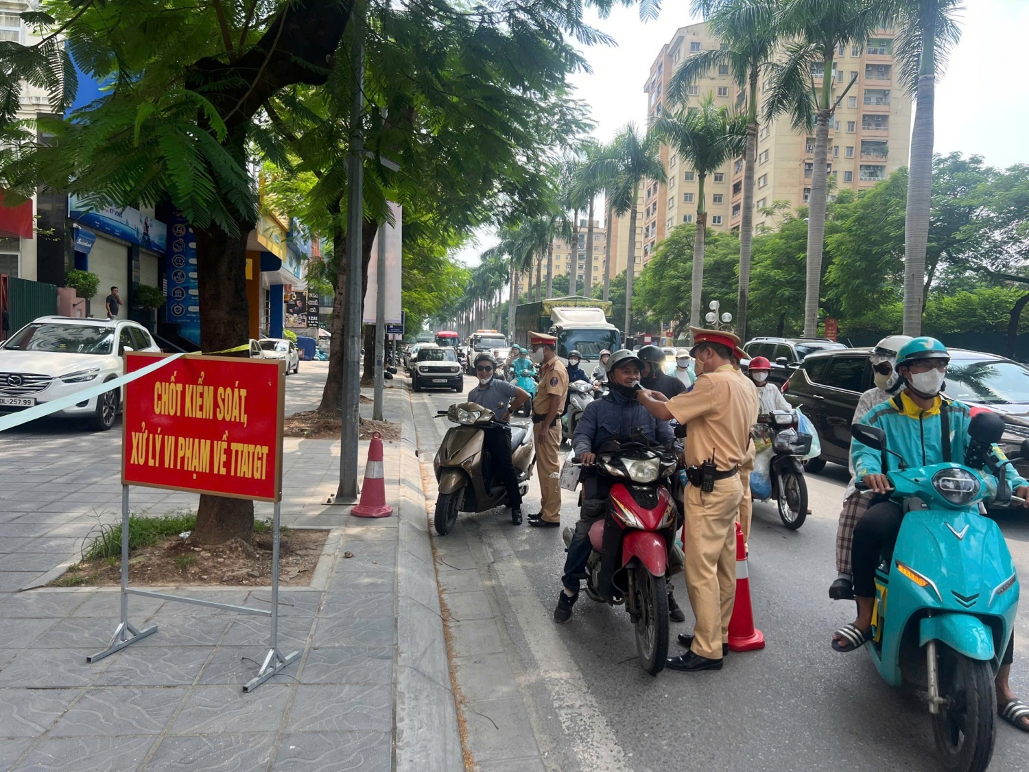 CSGT bắt đầu đo nồng độ cồn từ sáng mùng 1 Tết