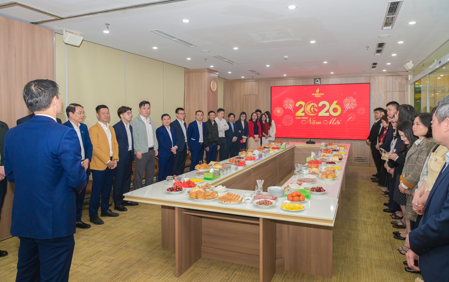 Toàn cảnh buổi gặp mặt Tân niên Toàn cảnh buổi gặp mặt Tân niên