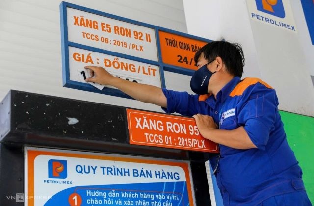 Chiều 7/3: Giá xăng dầu trong nước 