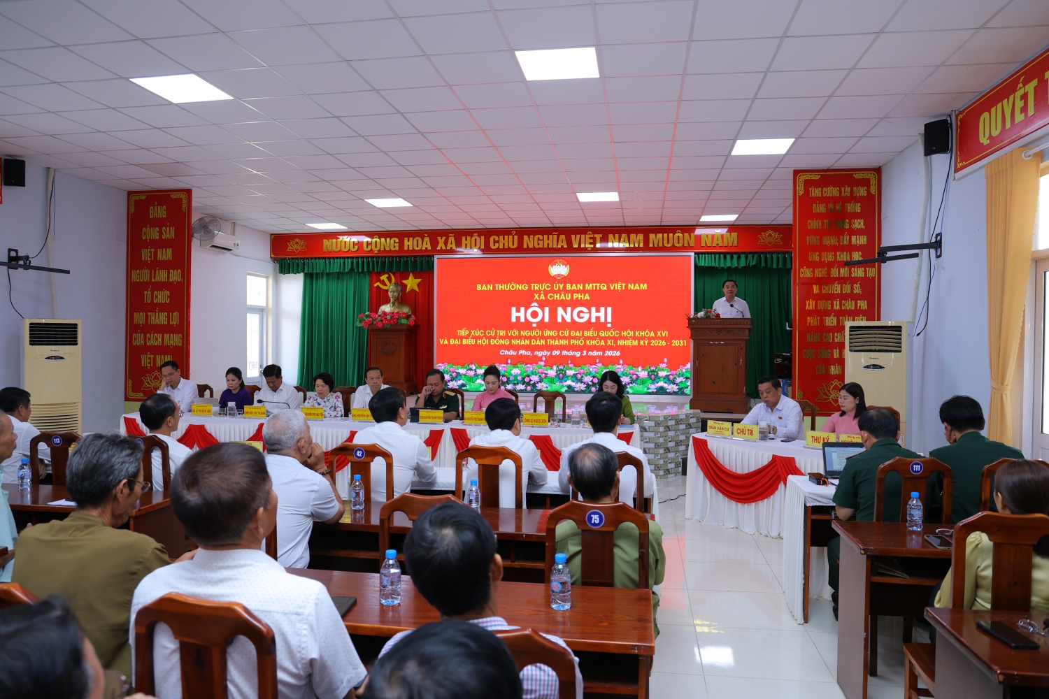 Cử tri xã Châu Pha (TP HCM) tin tưởng, kỳ vọng vào các ứng cử viên ĐBQH và HĐND Cử tri xã Châu Pha (TP HCM) tin tưởng, kỳ vọng vào các ứng cử viên ĐBQH và HĐND