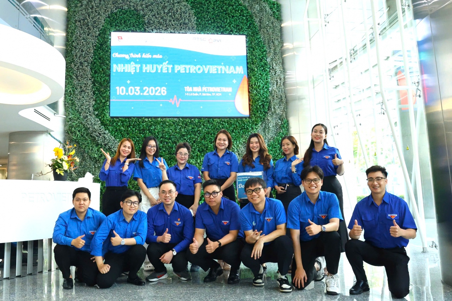 Tuổi trẻ Petrovietnam khu vực TP Hồ Chí Minh lan tỏa “nghĩa tình” Tuổi trẻ Petrovietnam khu vực TP Hồ Chí Minh lan tỏa “nghĩa tình”