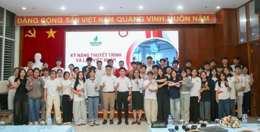 Sinh viên PVU rèn luyện kỹ năng thực chiến qua hội thảo chuyên đề về kỹ năng mềm