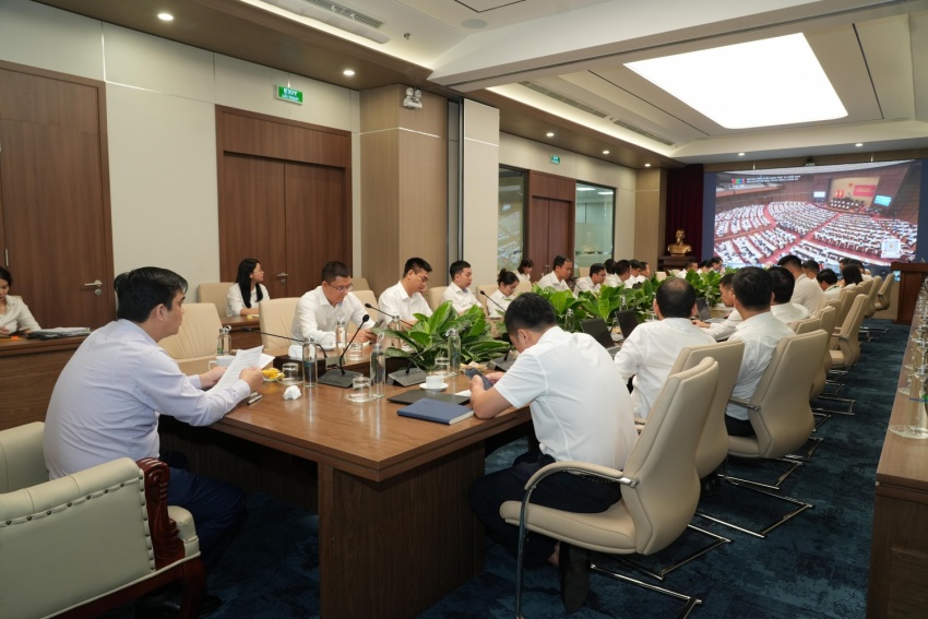 Toàn Petrovietnam tham gia Hội nghị toàn quốc quán triệt Nghị quyết Hội nghị Trung ương 2 khóa XIV Petrovietnam tham gia Hội nghị toàn quốc quán triệt Nghị quyết Hội nghị Trung ương 2 khóa XIV