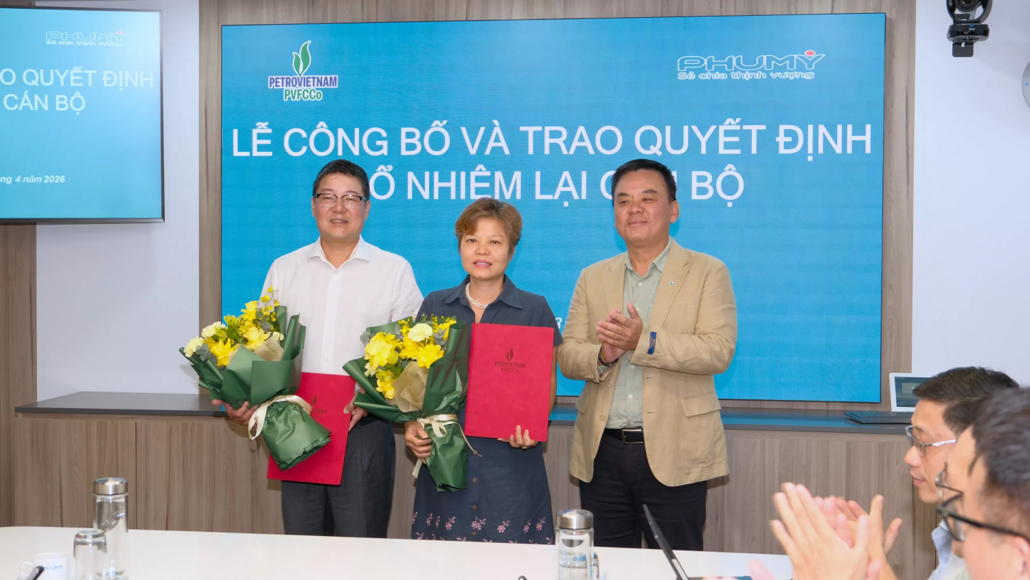 PetroVietnam fertilizer and chemicals corporation (Phu My) reappoints two Deputy General Directors PetroVietnam fertilizer and chemicals corporation (Phu My) reappoints two Deputy General Directors