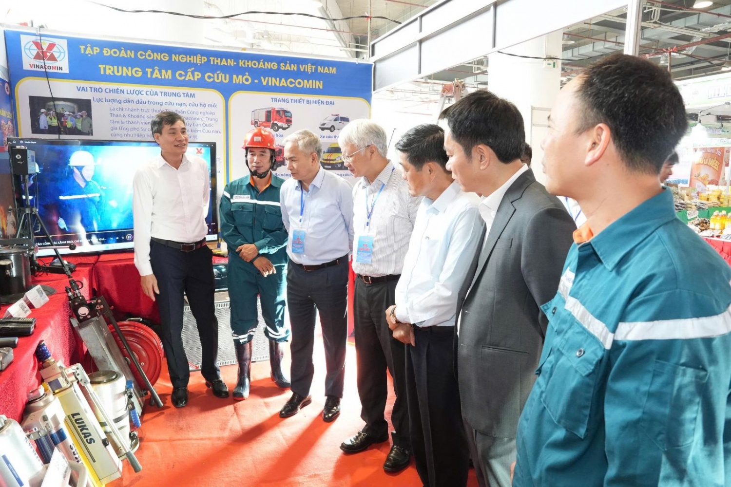 Tháng hành động về ATVSLĐ - Tháng Công nhân năm 2026 lại được phát động từ vùng Mỏ Tháng ATVSLĐ 2026