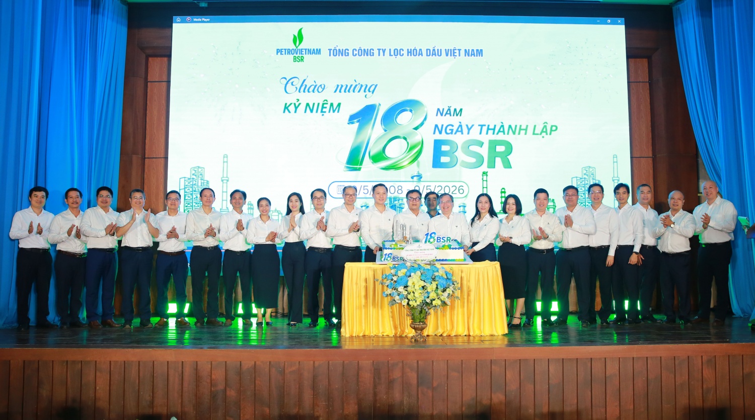 18 năm BSR: “Con người làm nên vị thế trung tâm lọc hóa dầu Việt Nam” 18 năm BSR: “Con người làm nên vị thế trung tâm lọc hóa dầu Việt Nam”
