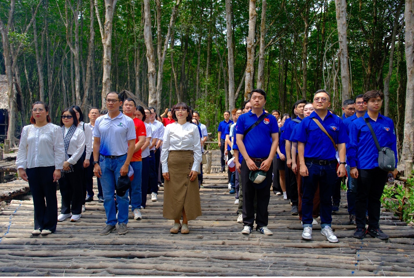 Hành trình về nguồn ý nghĩa của PVEP tại Chiến khu Rừng Sác Hành trình ý nghĩa của PVEP tại Chiến khu Rừng Sác