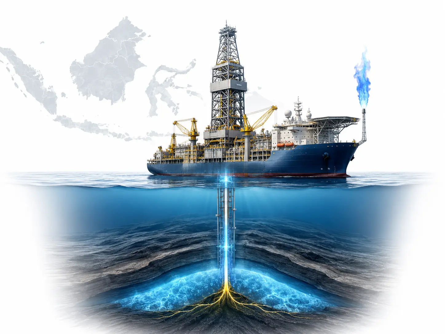 Eni xác nhận quy mô phát hiện khí đốt khổng lồ ngoài khơi Indonesia Eni xác nhận quy mô phát hiện khí đốt khổng lồ ngoài khơi Indonesia