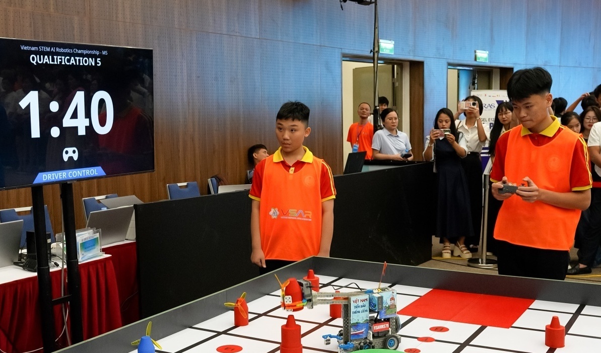 STEM và Robotics mở ra tư duy học tập mới cho học sinh