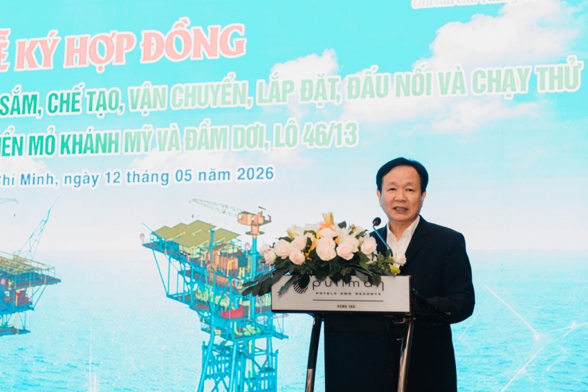 Ký kết hợp đồng EPCI Dự án Phát triển Mỏ Khánh Mỹ - Đầm Rơi, Lô 46/13 PVEP Khánh Mỹ và Vietsovpetro ký kết hợp đồng EPCI dự án Phát triển mỏ Khánh Mỹ - Đầm Dơi