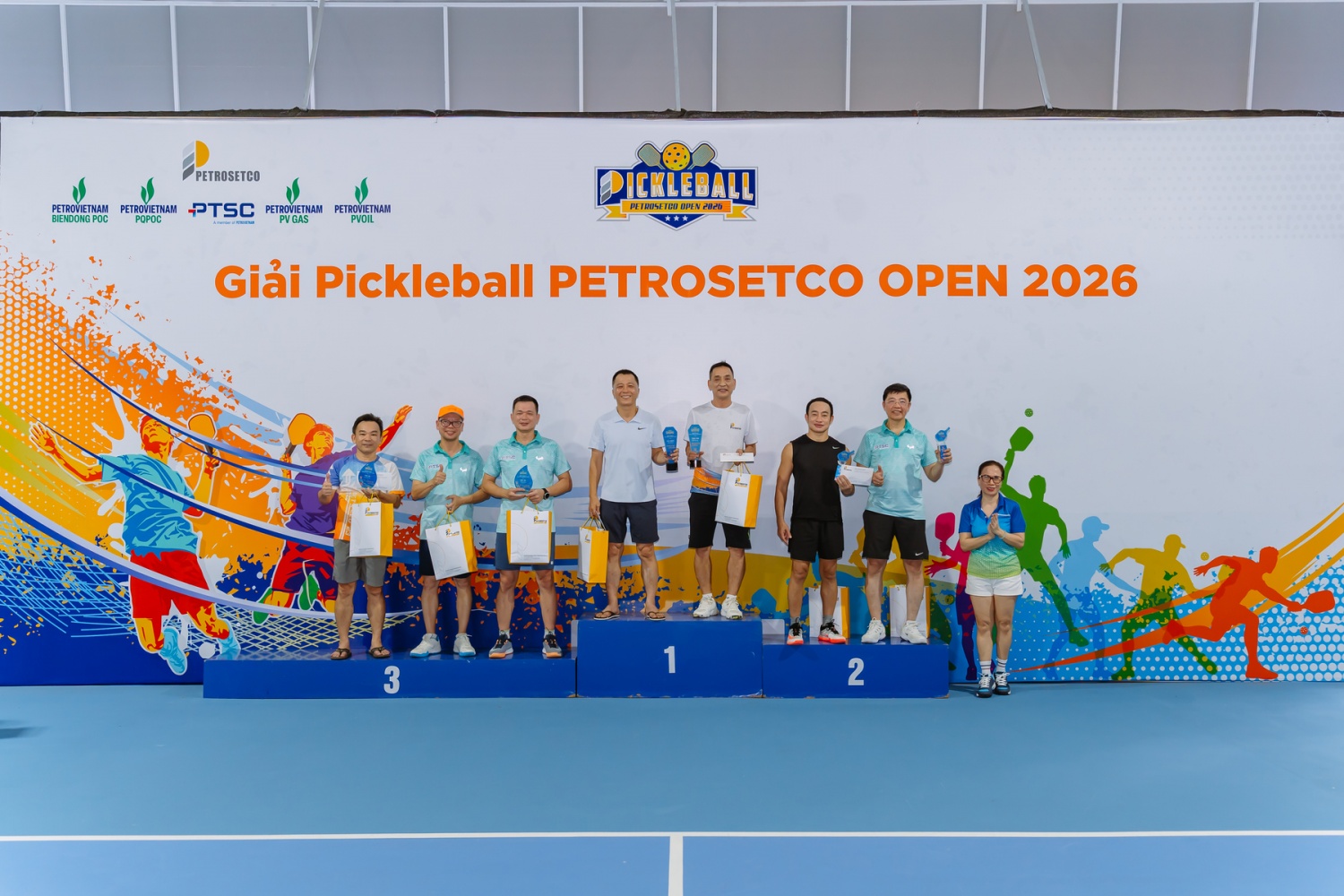 PETROSETCO tổ chức Giải Pickleball mở rộng 2026 chào mừng 30 năm thành lập