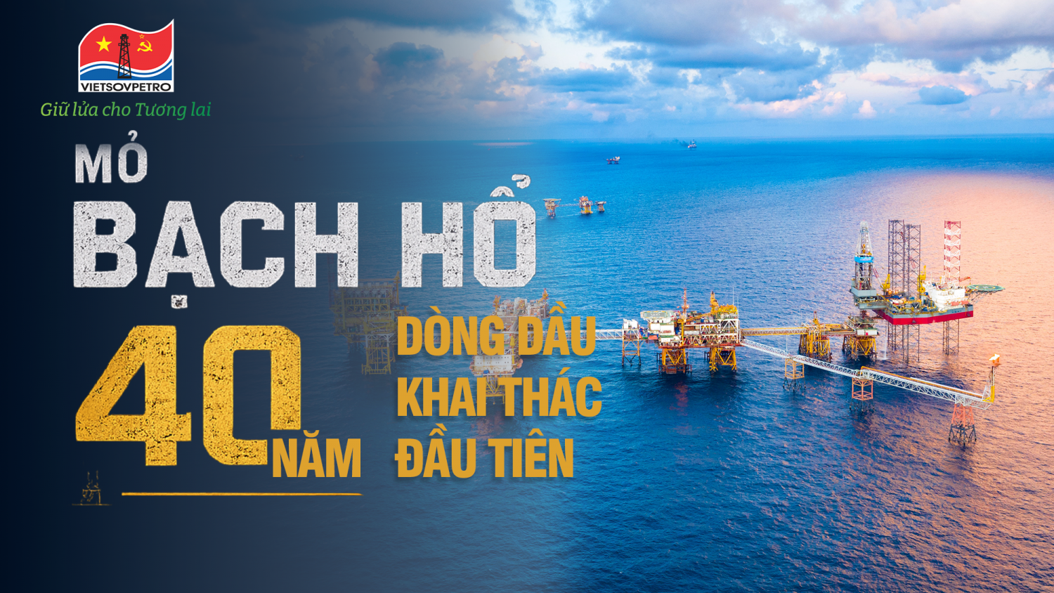 [E-magazine] Mỏ Bạch Hổ: 40 năm đánh thức dòng dầu giữa biển khơi