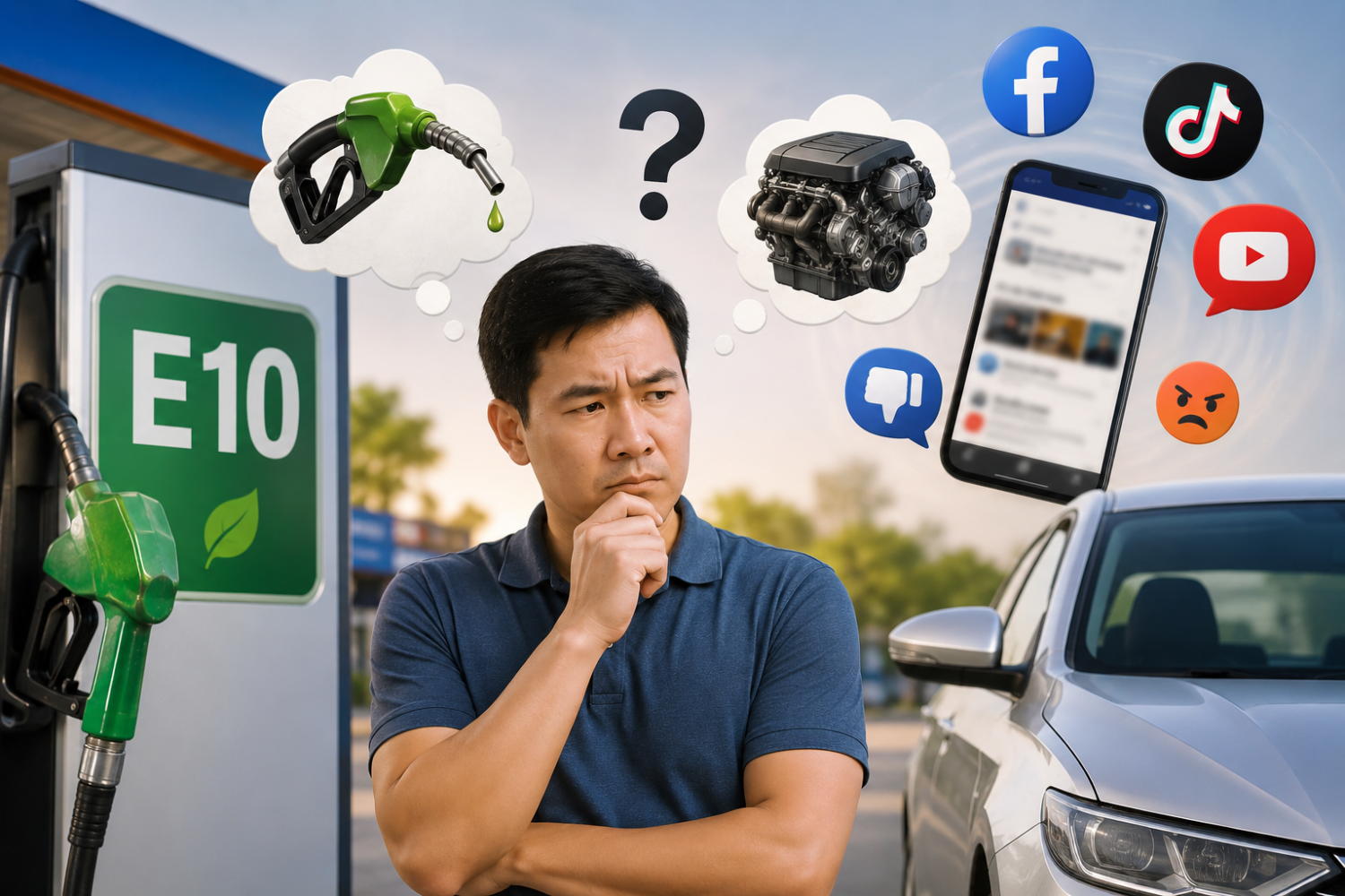 Tâm lý e ngại xăng E10 chủ yếu đến từ thiếu thông tin và tác động mạng xã hội