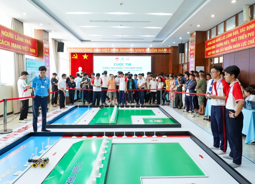 STEM Innovation Petrovietnam: Khơi nguồn đam mê khoa học đỉnh cao tại Sáng tạo Robot PVU 2026