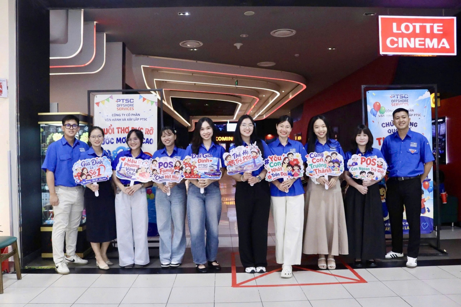 POS tổ chức ngày hội Quốc tế Thiếu nhi cho con em CBCNV