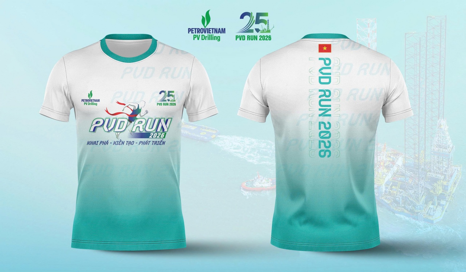 PVD RUN 2026 hướng tới chào mừng 25 năm Ngày thành lập PV Drilling