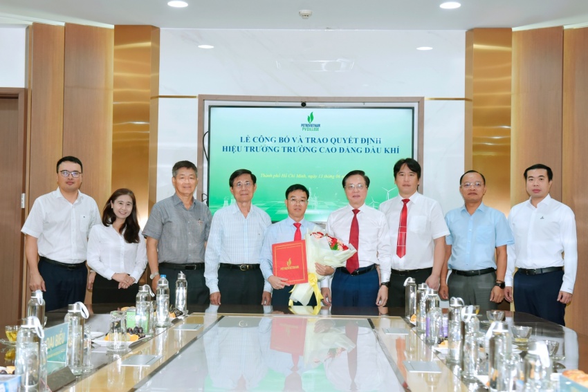 Trường Cao đẳng Dầu khí có tân Hiệu trưởng
